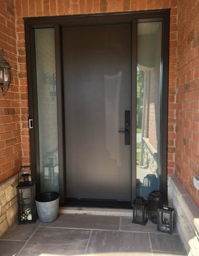 Cheney fiberglass door